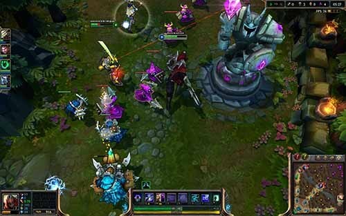 League of Legends gameplay