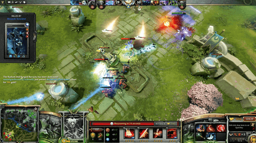 dota2 mid game