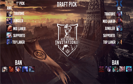 Draft game 3 KZ vs RNG