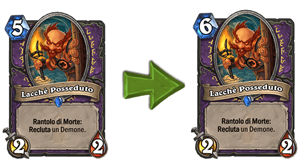 Nerf Lacchè Hearthstone