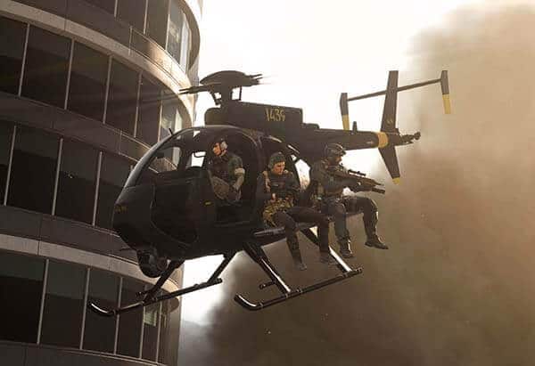 call of duty warzone elicotteri rimossi